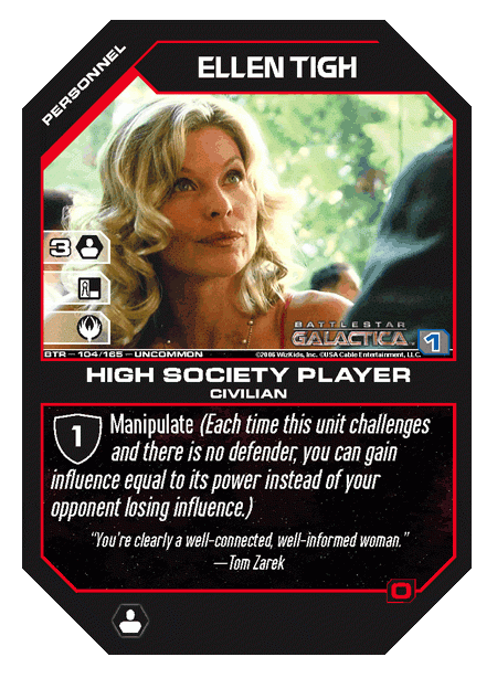 Ellen Tigh, High Society Player